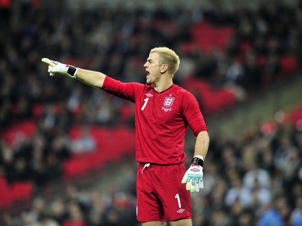 <b>Joe Hart (Manchester City) </b><br/>
<b>Age</b> 25<br/>
<b>Caps</b> 17<br/>
<b>England moment:</b>  Wins first competitive cap against Hungary, a 4-0 win at Wembley.