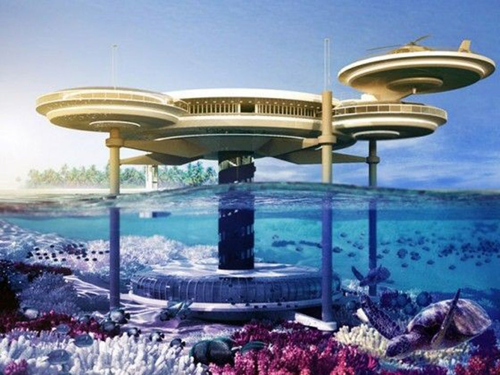 Dubai’s Drydocks World, alongside other firms, is to build the Water Discus Hotel in the Emirate