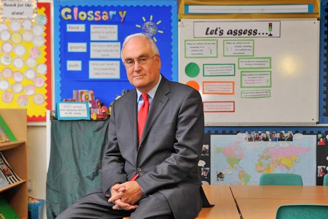 Sir Michael Wilshaw, former head of Mossbourne
Academy, now chief inspector of schools at Ofsted