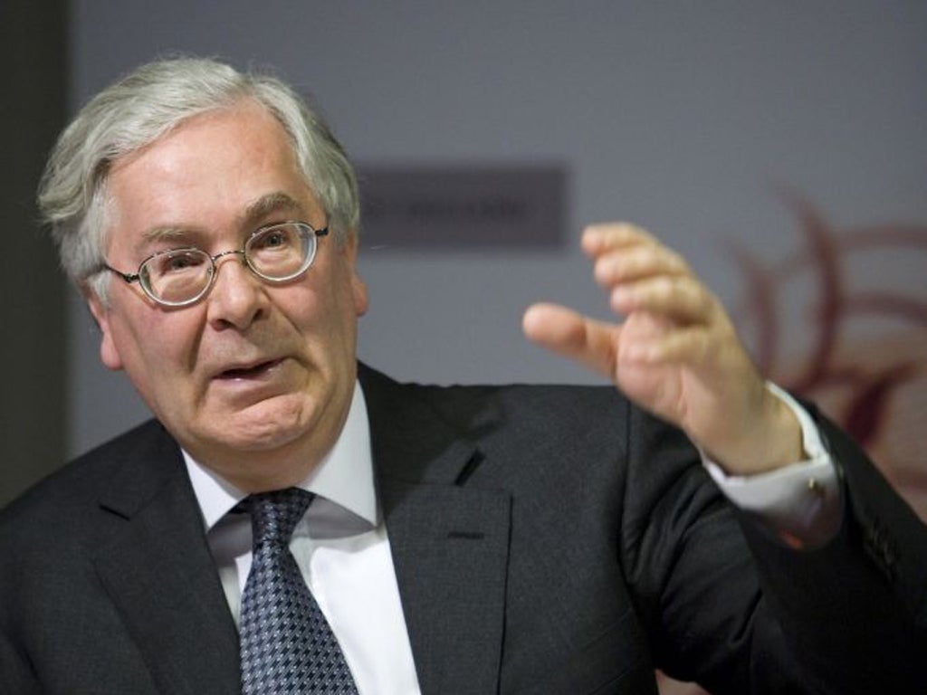 The Bank of England’s Mervyn King warned yesterday that UK inflation would stay above target