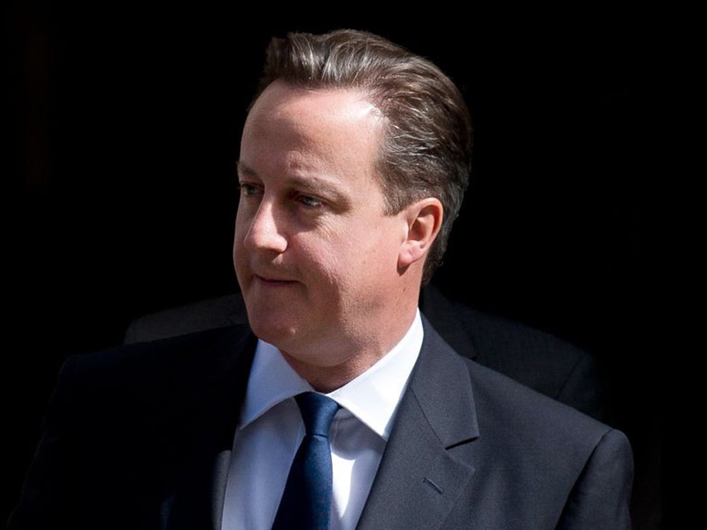 Critics of David Cameron claimed he was trying to suppress dissent