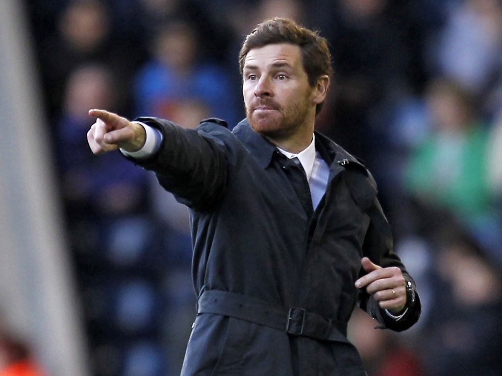 Andre Villas-Boas has the worst record of all the managers
