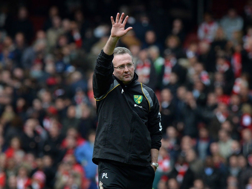 Paul Lambert Another manager of the Brendan Rodgers ilk who has had a very impressive start to his managerial career, this year guiding Norwich to a safe mid-table finish in the Premier League following promotion last year. The 42-year-old has