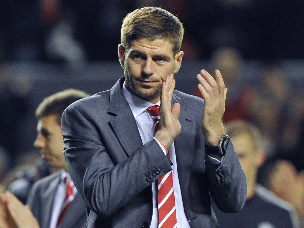 Steven Gerrard Unlikely in the extreme, but there have been a few rumours that current Liverpool captain Steven Gerrard could be asked to assume a player/manager role. Such a decision would have echos of Kenny Dalglish's original appointment,