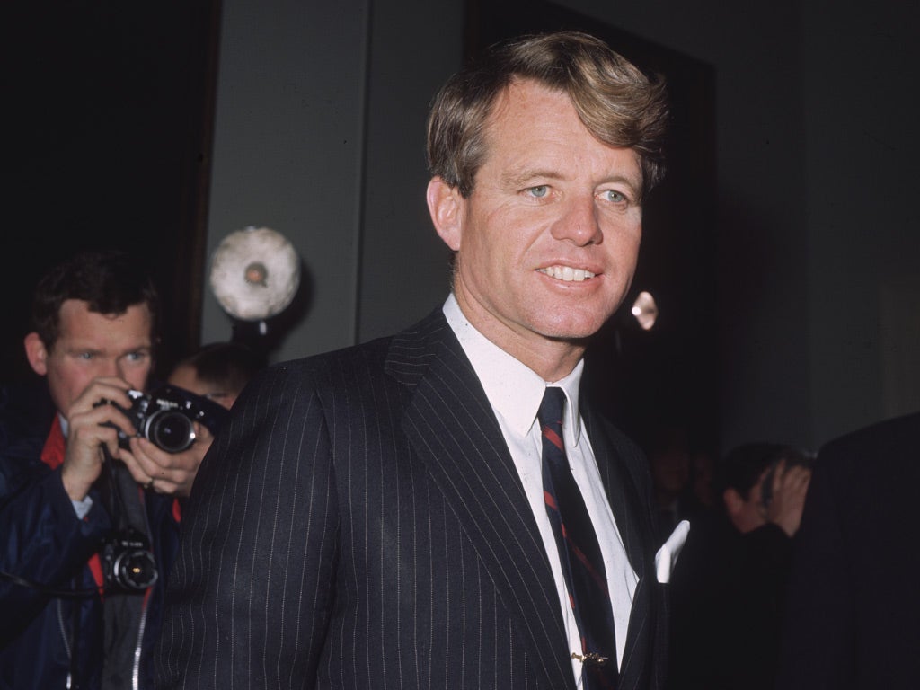 Robert Kennedy, RFK Jnr’s father, was shot dead in Los Angeles while campaigning for Democratic presidential nomination