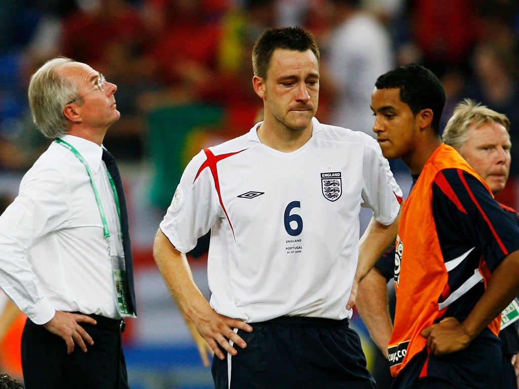 <b>Theo Walcott - 17yrs, 2mths, Arsenal, 2006 World Cup</b><br/>

The Arsenal striker was a shock selection for the 2006 World Cup, making him the youngest England international yet. Walcott has since been dubbed "one of the most dangerous players I have ever played against" by the great Lionel Messi. His exclusion from Fabio Capello's 2010 squad in South Africa was perhaps as controversial as his inclusion four years earlier.