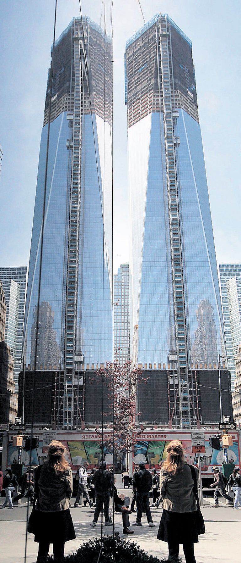 Insights: Construction work at the One World Trade Center in New York