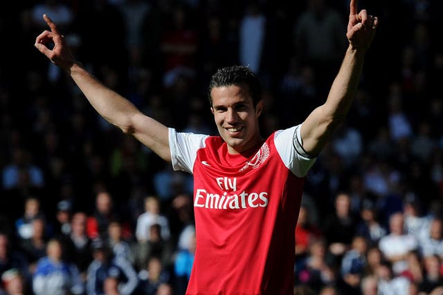 Robin van Persie has one-year remaining on his contract