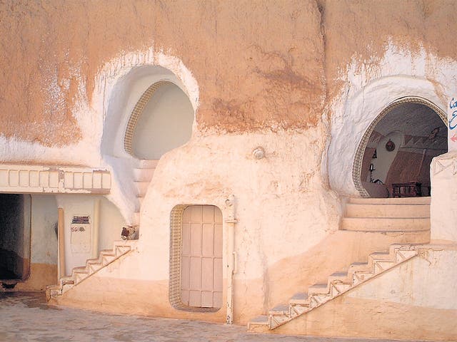 May the Force be with you: Hotel Sidi Driss in Tunisia once served as a film set for Star Wars