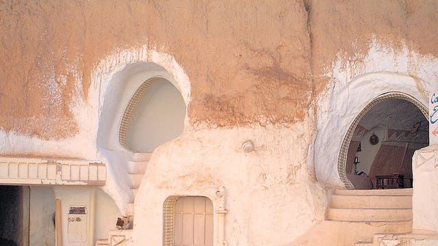 May the Force be with you: Hotel Sidi Driss in Tunisia once served as a film set for Star Wars