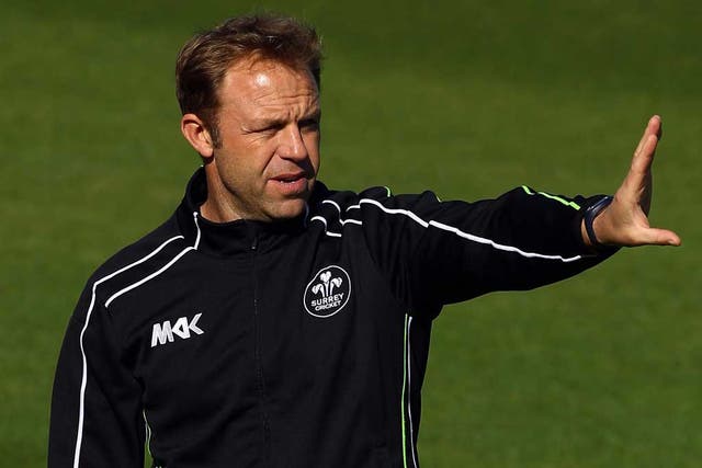 Surrey director of cricket Chris Adams made his displeasure clear to his players after Somerset piled on the runs at The Oval