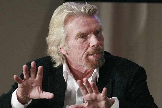 Sir Richard Branson is considering buying back Virgin Records