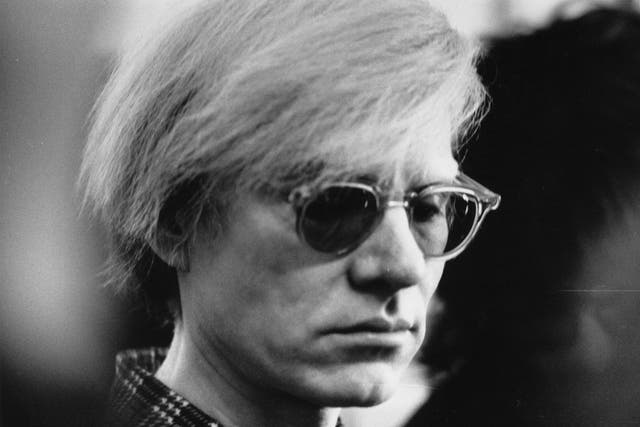 The exhibition features Warhol's 'Invisible Sculpture', which is an empty plinth which, he once briefly stepped on.