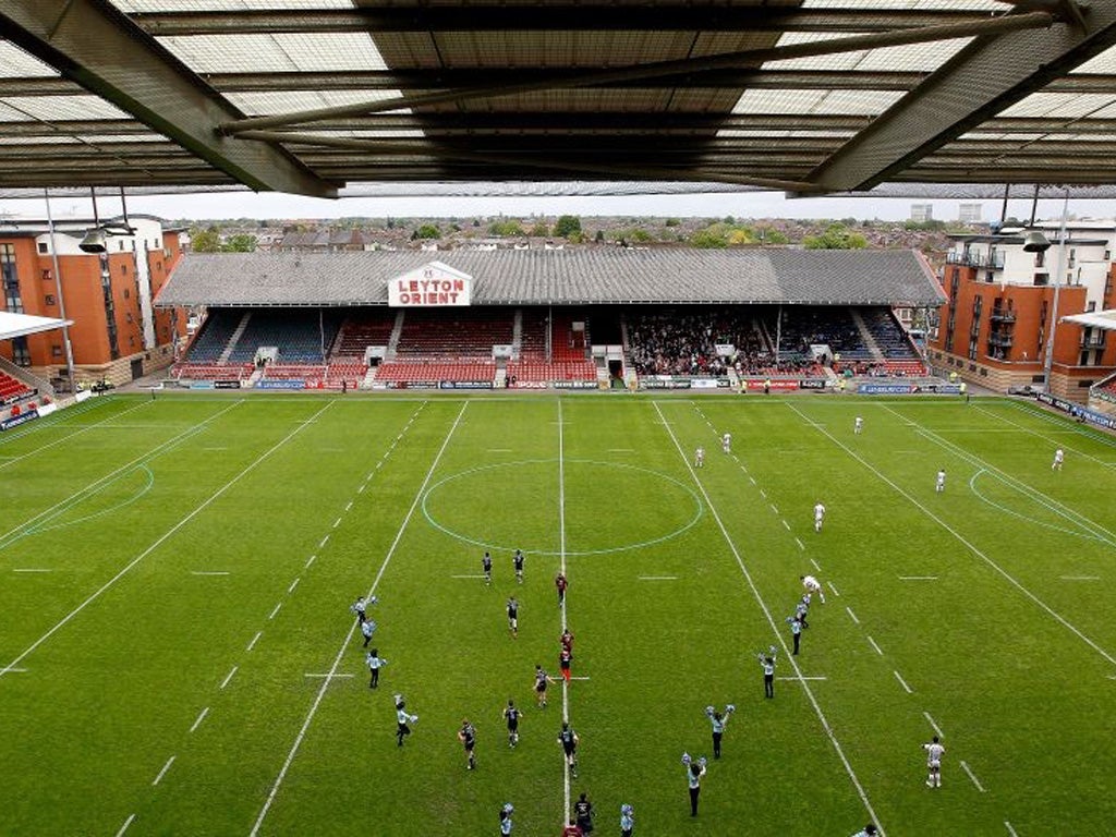 London Broncos played at Leyton Orient's ground two weeks ago. Now they go to Gillingham