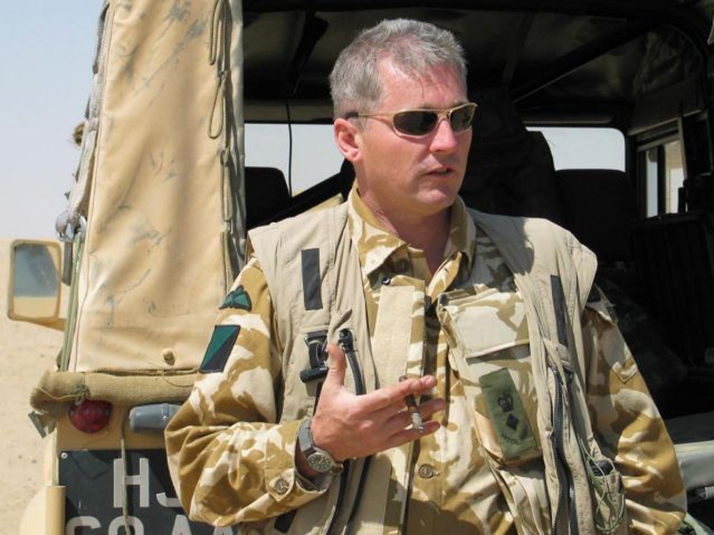 Iraq War veteran Tim Collins