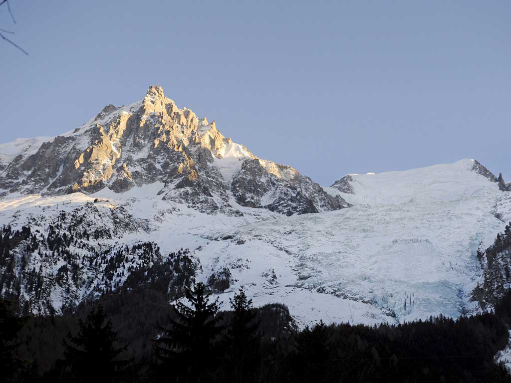 The British soldier fell 1,000 metres from a precipice on Mont Blanc