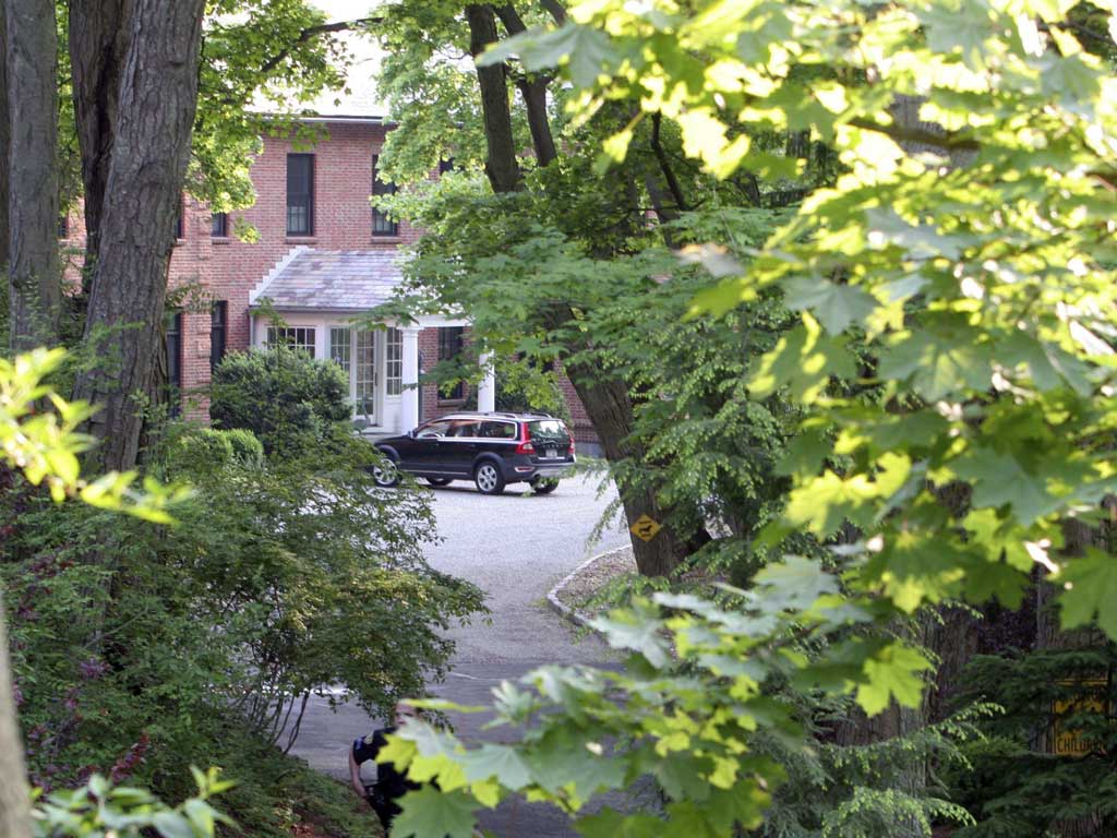 The Kennedys' home in Bedford