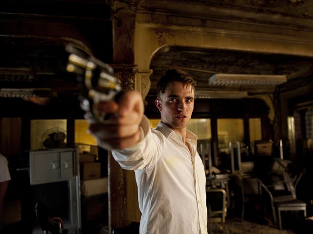Robert Pattinson in the high-octane Cosmopolis, which, he says, has given him 'balls'