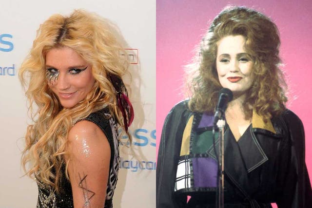 Ke$ha's name, and her clothes, speak volumes - whereas acts such as Sonia seem more subtle than today's stars