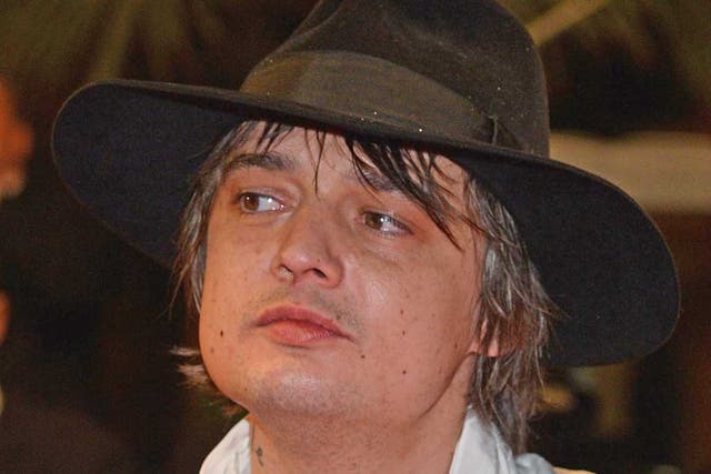 Pete Doherty in Cannes