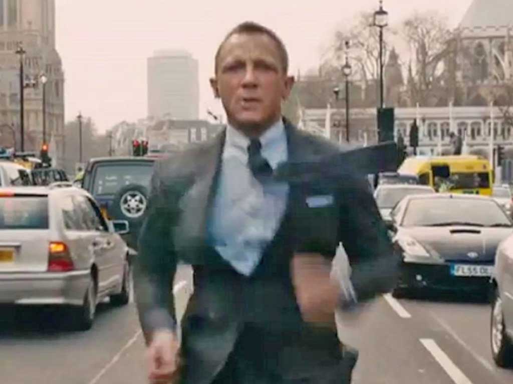 Trailer of Bond's new film, Skyfall