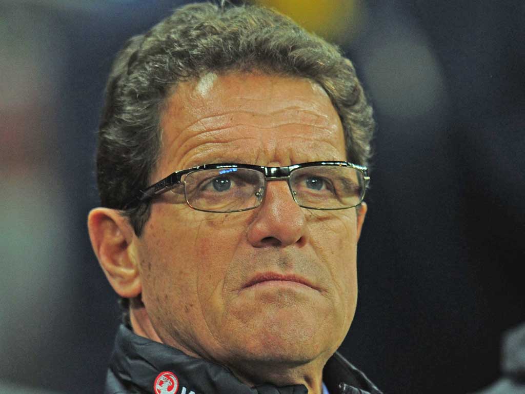 FABIO CAPELLO: The former England manager is waiting to hear from Fenway Sports Group