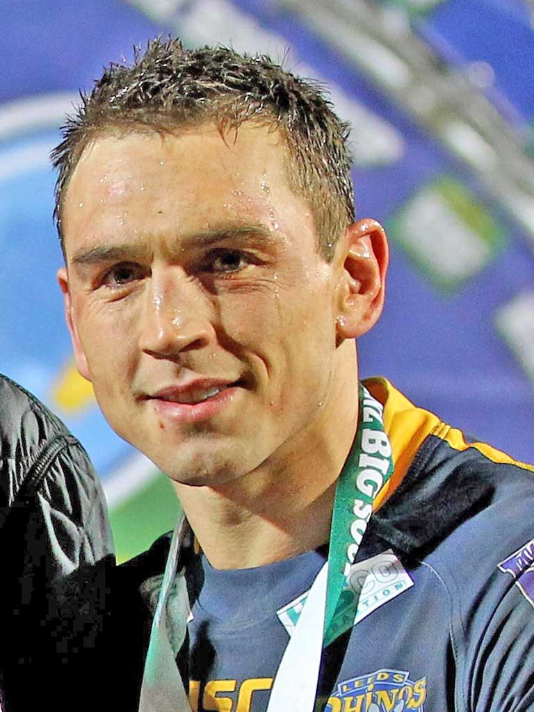 KEVIN SINFIELD: The Leeds captain passed the 3,000-point
mark last night at Headingley