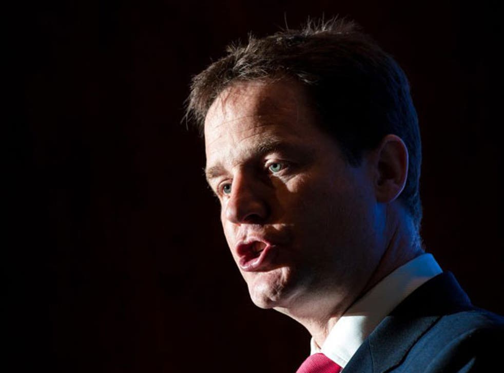 Nick Clegg warned that the UK is still a 'long distance' from becoming a classless society