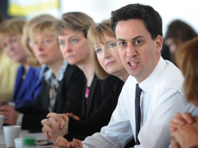 Ed Miliband and his shadow cabinet hold their weekly meeting in the Aquatics Centre at the Olympic Park in Stratford, east London today