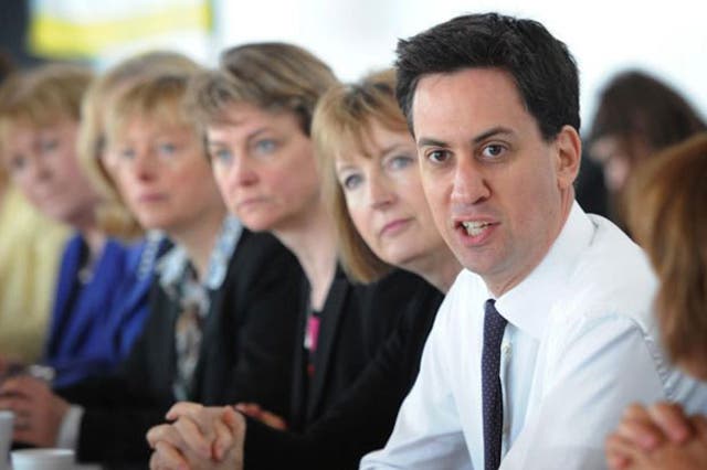 Ed Miliband and his shadow cabinet hold their weekly meeting in the Aquatics Centre at the Olympic Park in Stratford, east London today