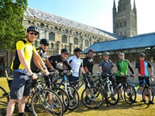 <p>1. Norwich 100 &#x2013; 27 May</p><p>£19.50, ind.pn/norwich100</p><p>You can choose between a 100-mile, 50-mile or 25-mile ride on this route, which skirts the Broads and winds its way through olde-worlde Norwich.</p>
