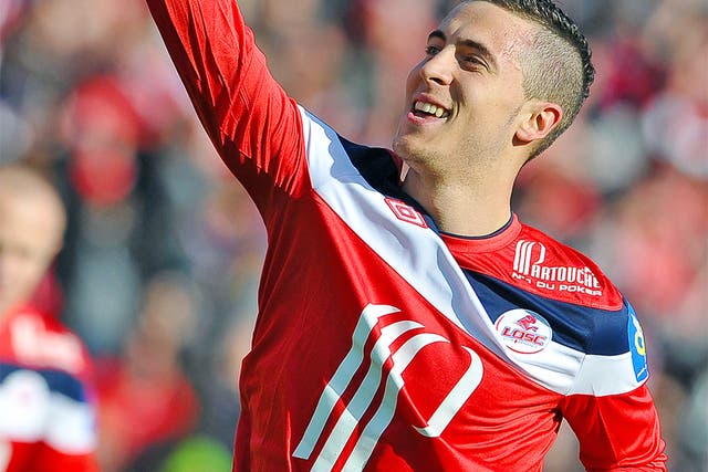 Lille's Eden Hazard is France's Player of the Year again
