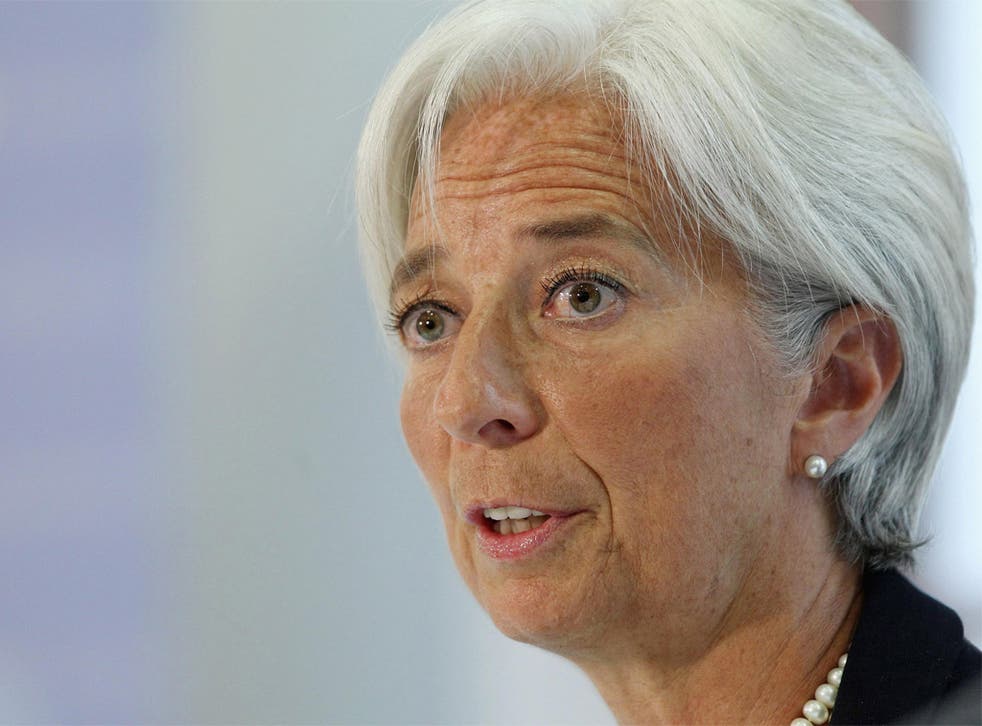 Lagarde: 'Economic recovery in the UK has not yet taken hold'