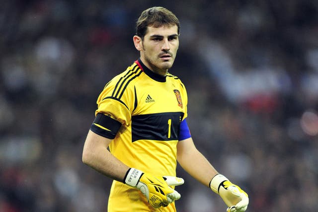 <b>Iker Casillas (Spain) </b><br/>
The Real Madrid goalkeeper will captain his national side in Poland. With over 120 appearances under his belt, the experienced 31-year-old is now the most capped Spanish player of all-time. It's fair to say that he's part of the furniture – the trusty family three-piece suite, in fact. The reigning World and European Champion was named the best goalkeeper of the 2010 World Cup - 'one to watch' would be an understatement.