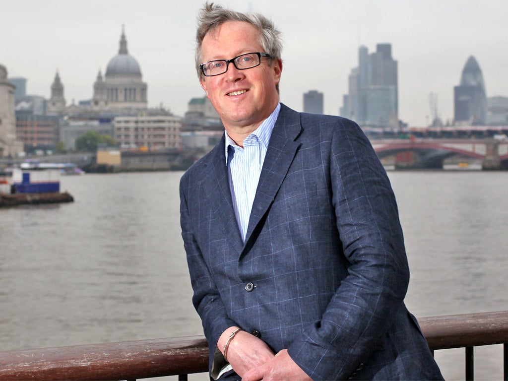 The pageant organiser Adrian Evans