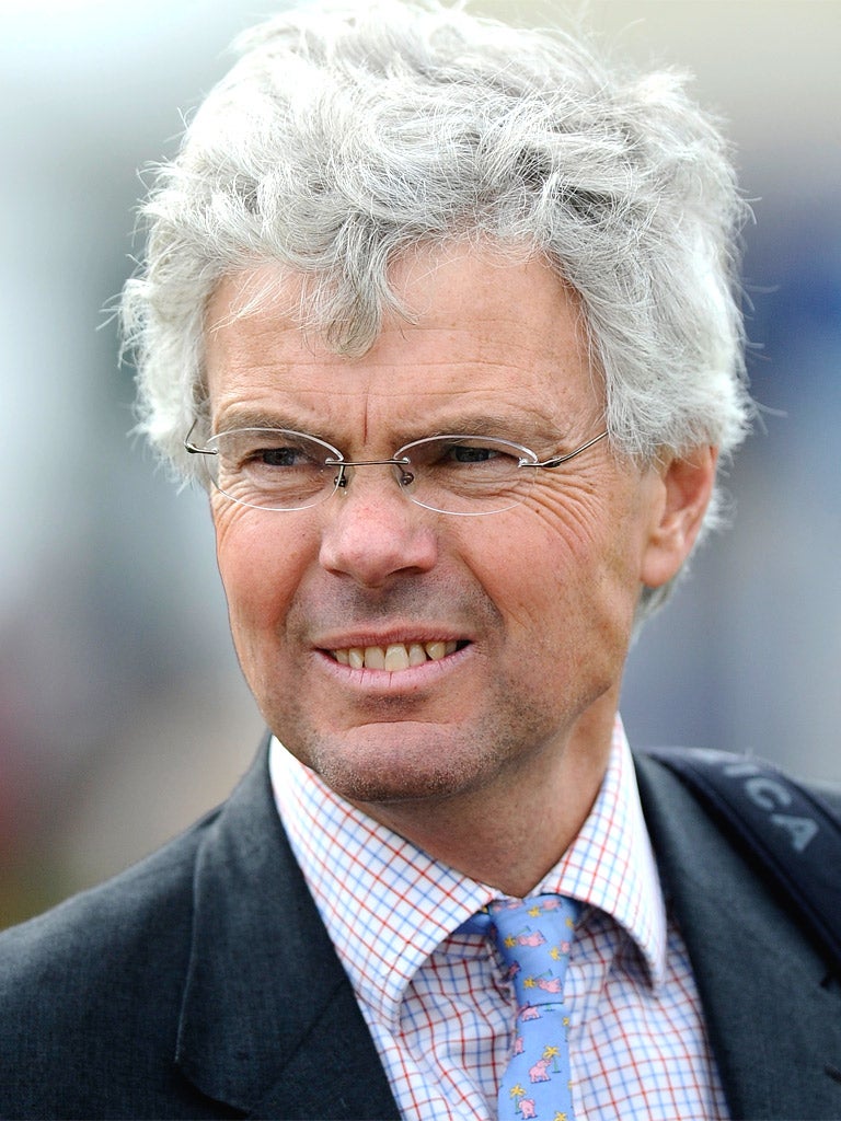 Coquet, one of two Oaks possibles for Hughie Morrison (pictured), runs at Goodwood today