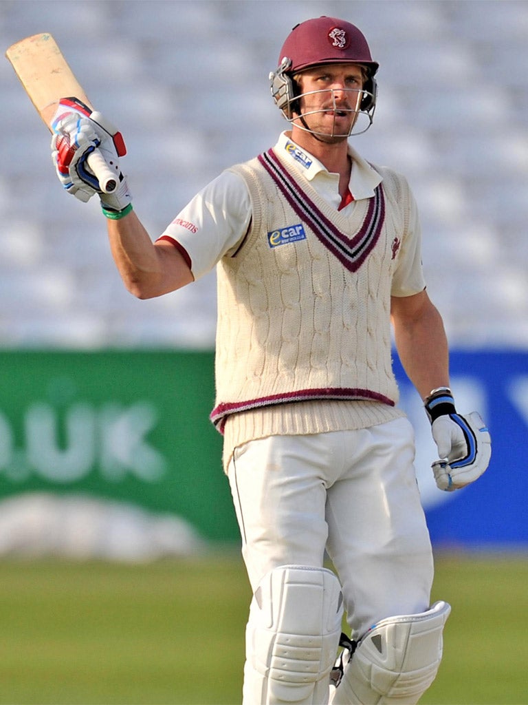 Nick Compton is just 67 away from scoring 1,000 first-class runs before the end of May