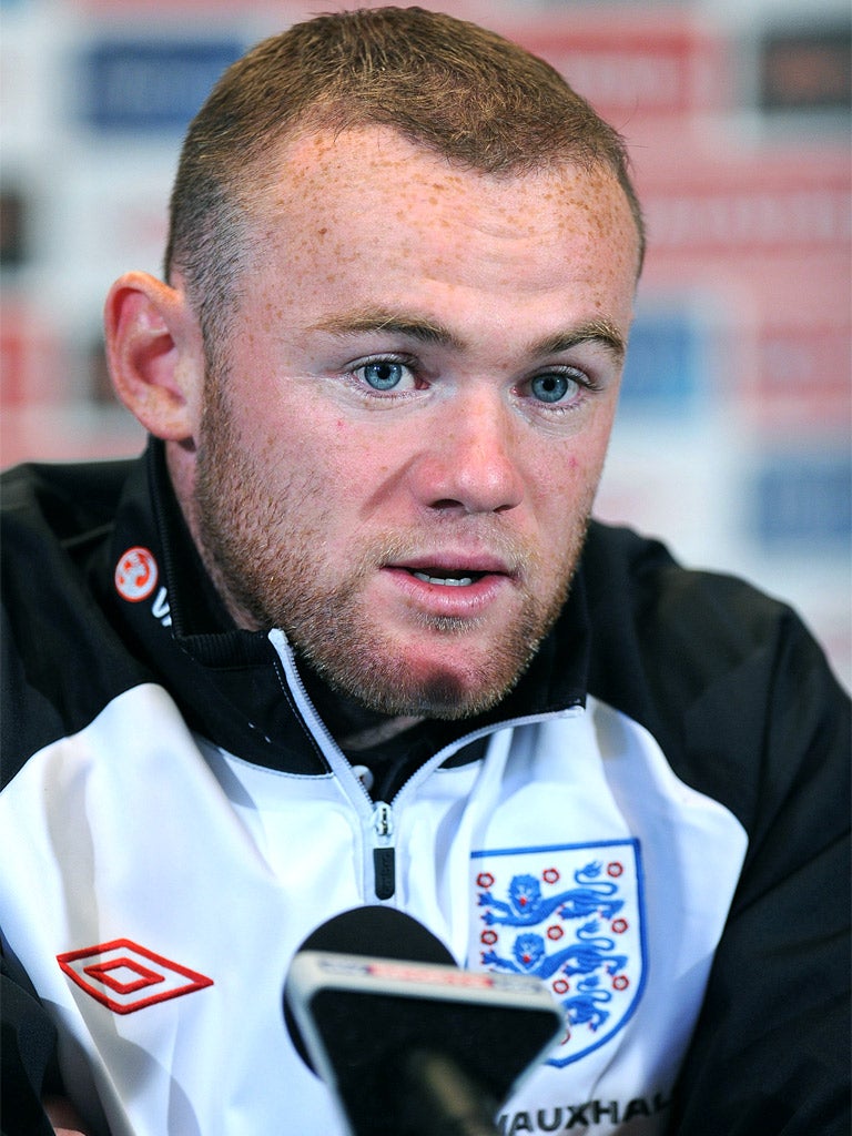 Wayne Rooney faces a five-week gap between matches