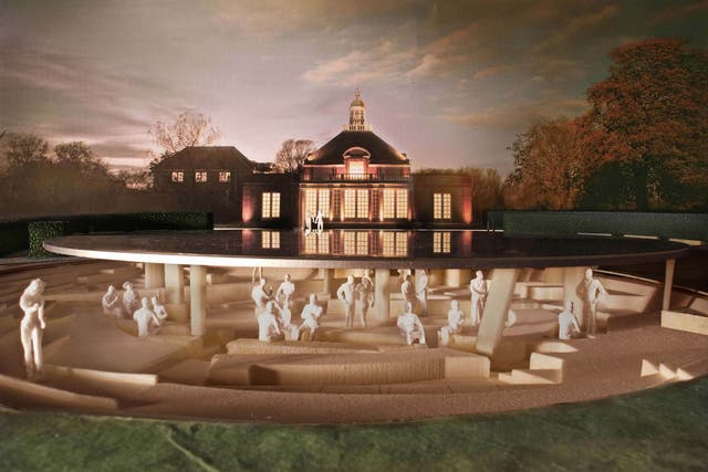 Hole truth: An artist's impressions of the forthcoming Serpentine Gallery Pavilion in Hyde Park, London 