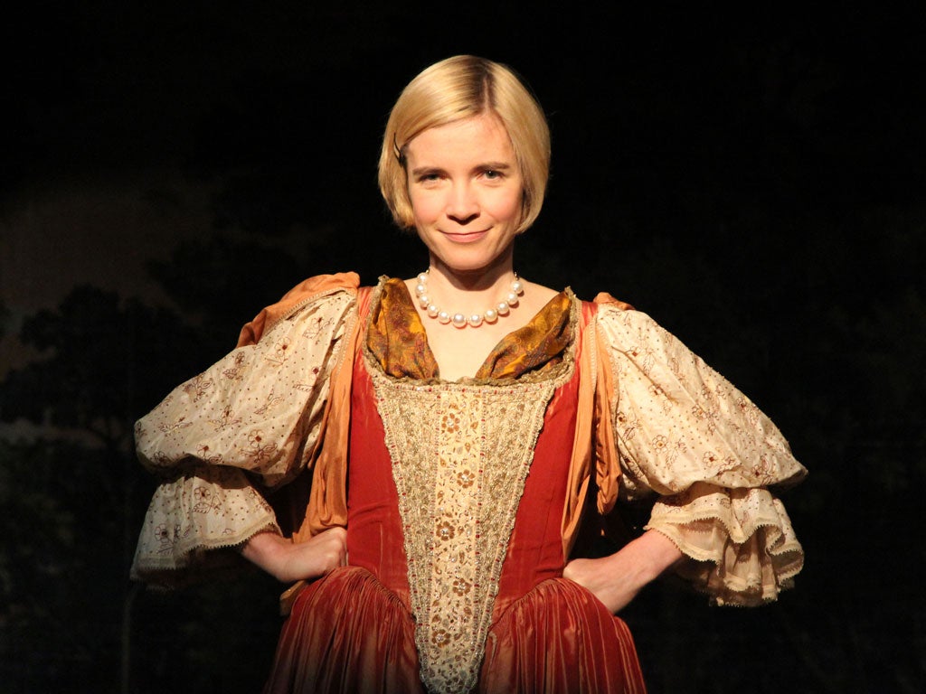 More power to her elbow: Dr Lucy Worsley