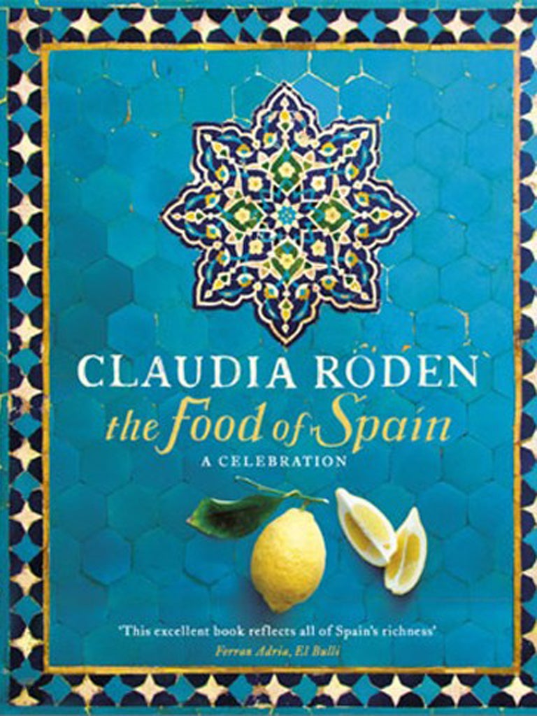 1. The Food of Spain by Claudia Roden

<p>£25, penguin.co.uk</p>

<p>Roden's recipes are thoughtful, well researched and within the reach of most cooks. Seafood in saffron béchamel, anyone?</p>