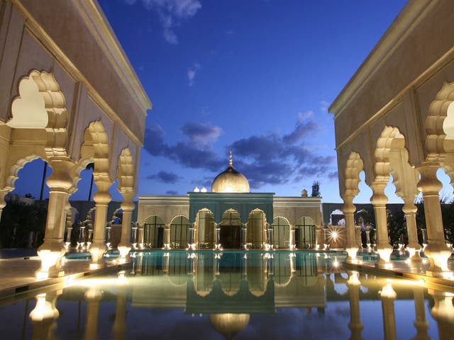 Reflected glory: you're never far from a swimming pool at the Palais Namaskar in Marrakech