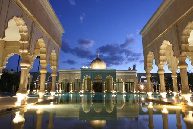 Reflected glory: you're never far from a swimming pool at the Palais Namaskar in Marrakech