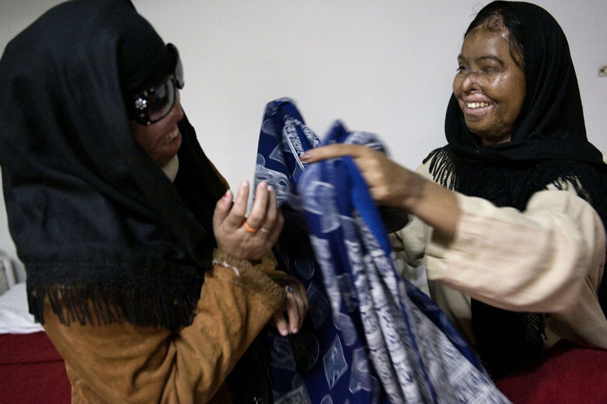 Acid attack victims fight to stop release of their film in Pakistan ...