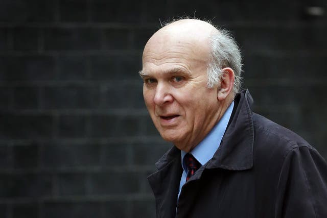 Vince Cable (pictured) was among the Liberal Democrats to criticise the content of Adrian Beecroft's report into changes to employment law