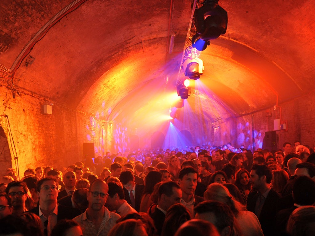 The Old Vic Tunnels was the London venue