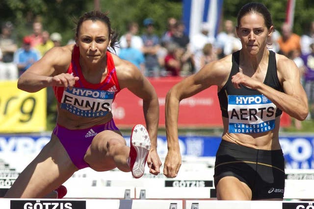 <b><u>100m hurdles</u></b>
<b>What she did yesterday:</b>
<br />12.81sec is Ennis's fastest hurdles time in a heptathlon. She clocked 12.94sec at the World Championships last summer
<p><b>What will she have to do in London?</b>
<br />12.81sec would be a good start for Ennis. She is a world-class hurdler and therefore needs to make ground on her rivals in this event</p>