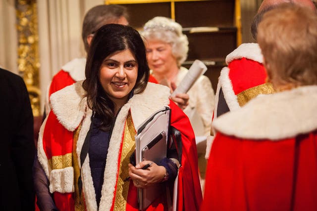 Baroness Warsi, co-chairman of the Conservative Party, has admitted failing to declare rental income received for more than a year on a north London flat.