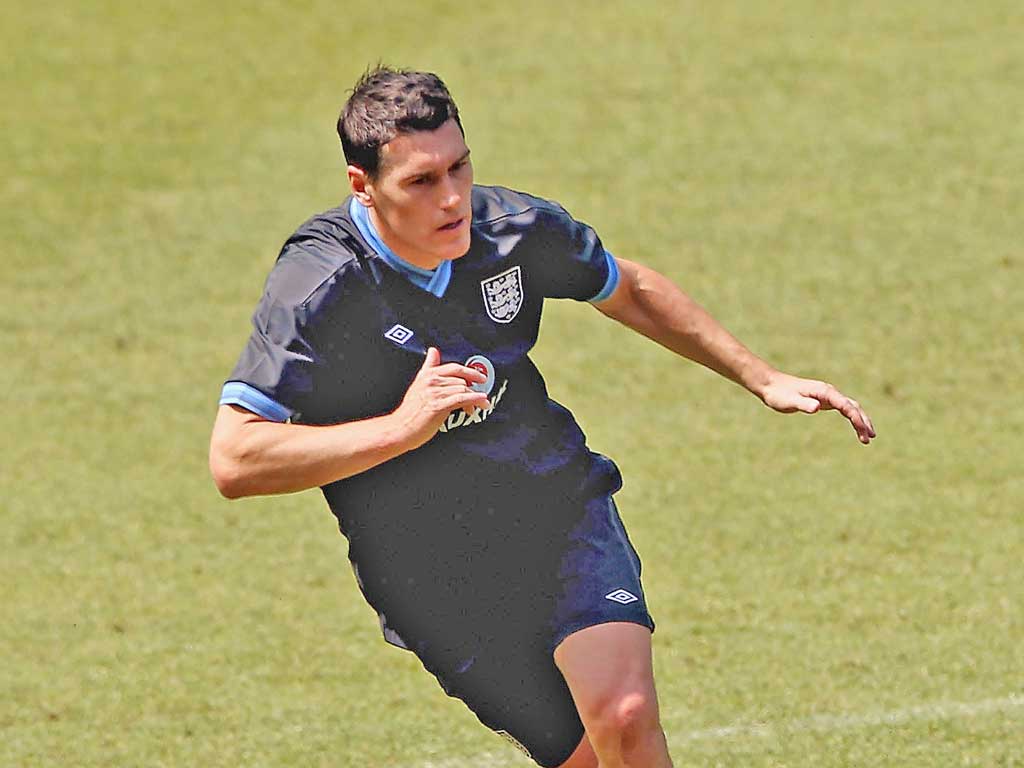 GARETH BARRY: England do not want a repeat of the 2010 World Cup when he was half-fit