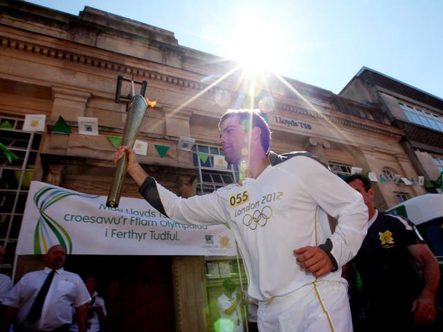 The torch is passing all over Britain